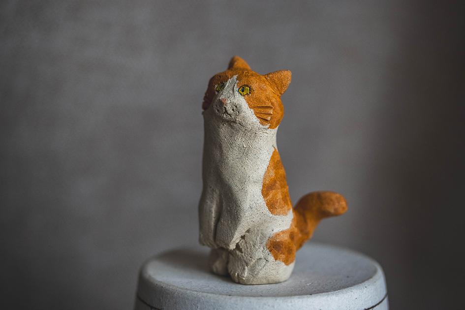 立ちネコ【猫_1010】1枚目の画像