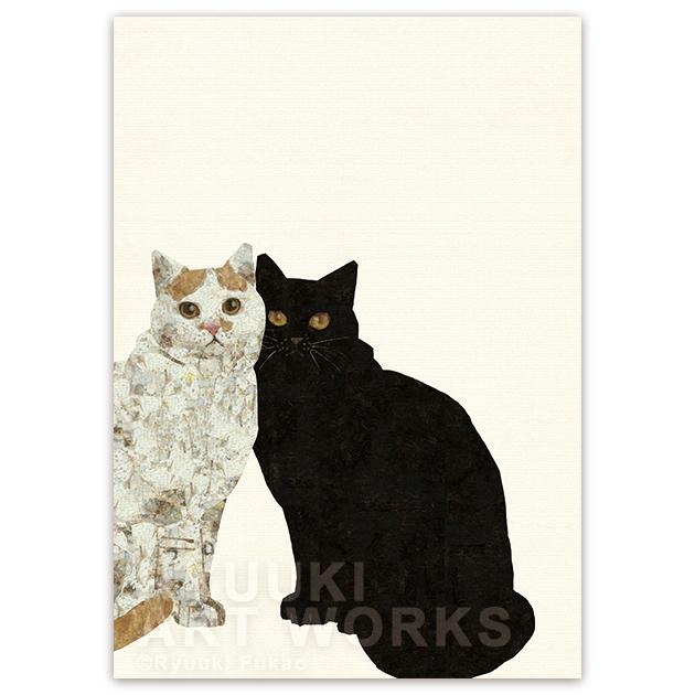 額装絵画【ワイド四切】Free life　※他サイズ、フレーム色変更可（白、ナチュラル、黒） | 2枚目