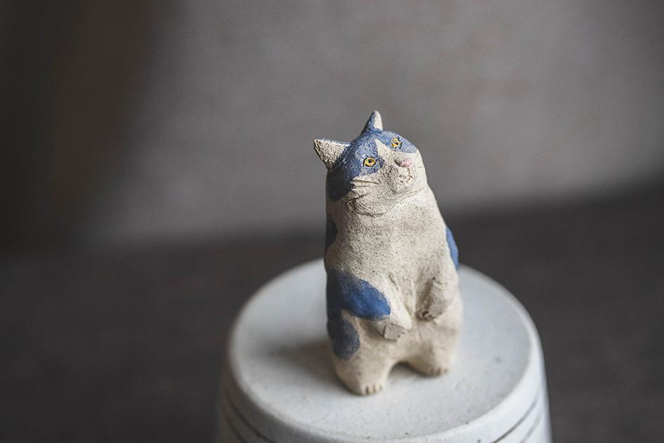 立ち猫【猫_1026】