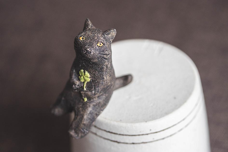 しあわせ黒猫【猫_978】