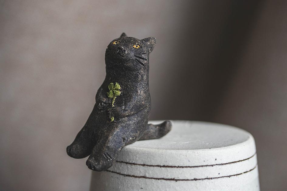 しあわせ黒猫【猫_978】 | 4枚目