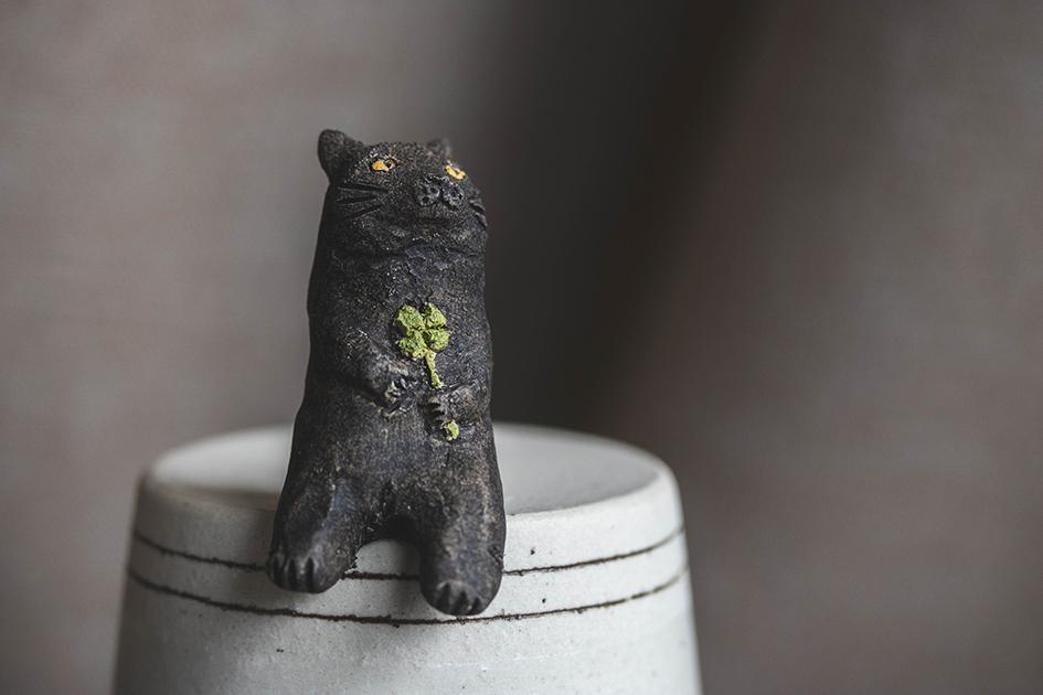 しあわせ黒猫【猫_978】 | 5枚目