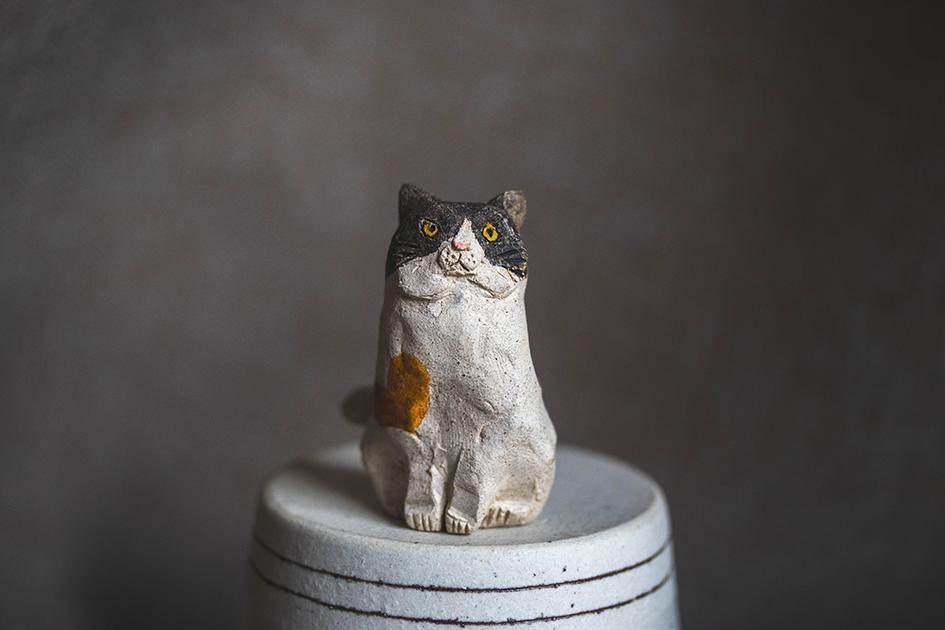 ハートの猫【猫_992】1枚目の画像